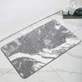 thumbnail image 4 of Xihbxyly Rug Area Rug Living Room Bedroom Rug Bathroom Floor Mat Microfiber Inkjet Printing Bathroom Absorbent Foot Mat Bedroom Door Mat Non Slip Mat Flocked Carpet Geometric Pattern, 4 of 6