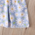 thumbnail image 4 of Robe pour Bébés Filles, Robes de Plage Décontractées Sans Manches, Robe d'Été Princesse, 4 of 9