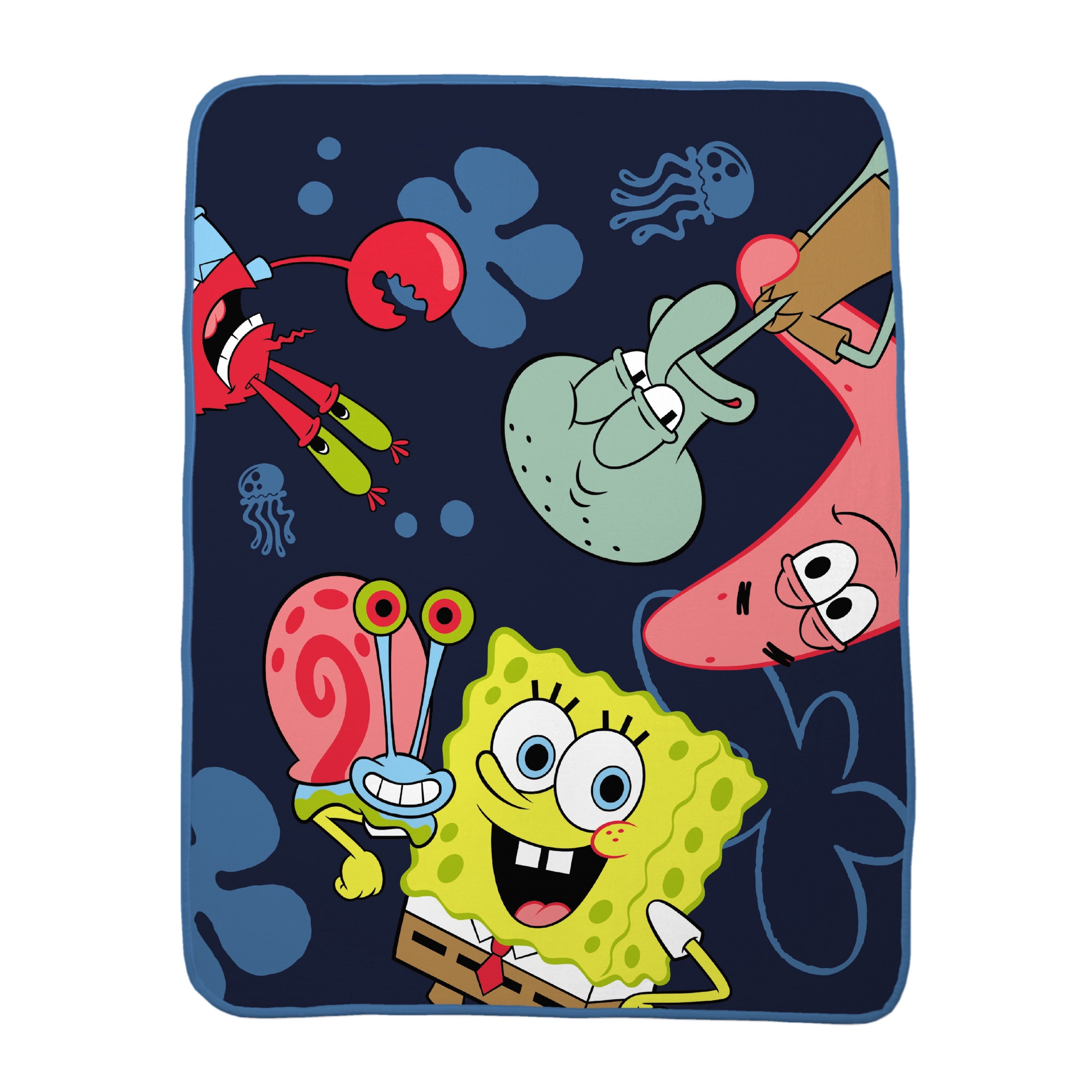 Jete Soyeux SpongeBob SquarePants "Happy Sponge"