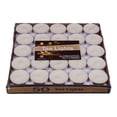 thumbnail image 2 of 50-Pack Unscented Flameless Tea Light Candles Round Paraffin Floating Votives for Wedding Romantic Centerpiece Decor, 2 of 9