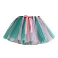 thumbnail image 2 of Birdeem Jupe Princesse en Tulle Multicolore pour Bébé Fille Jupe à Nœud Multicolore, 2 of 12