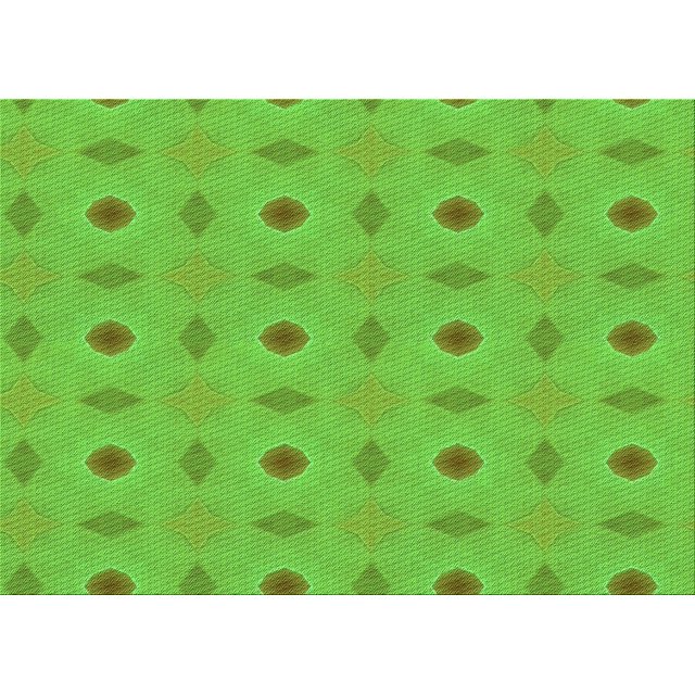 Ahgly Company Tapis d'Intérieur Lavables en Machine Rectangle Transitionnel Vert Émeraude, 5' x 8'