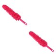 thumbnail image 3 of maskred Plastic Handle Chenille Microfiber Car Vehicle Cleaning Wash Duster Brush red 2Set, 3 of 6