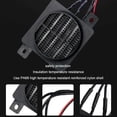 thumbnail image 2 of Chauffage PTC Électrique Céramique Thermostatique Résistant à l'Usure Durable Chauffage d'Air Pièces de Rechange Bricolage Élément Chauffant Réglable Maison 24V120W 24V120W, 2 of 7