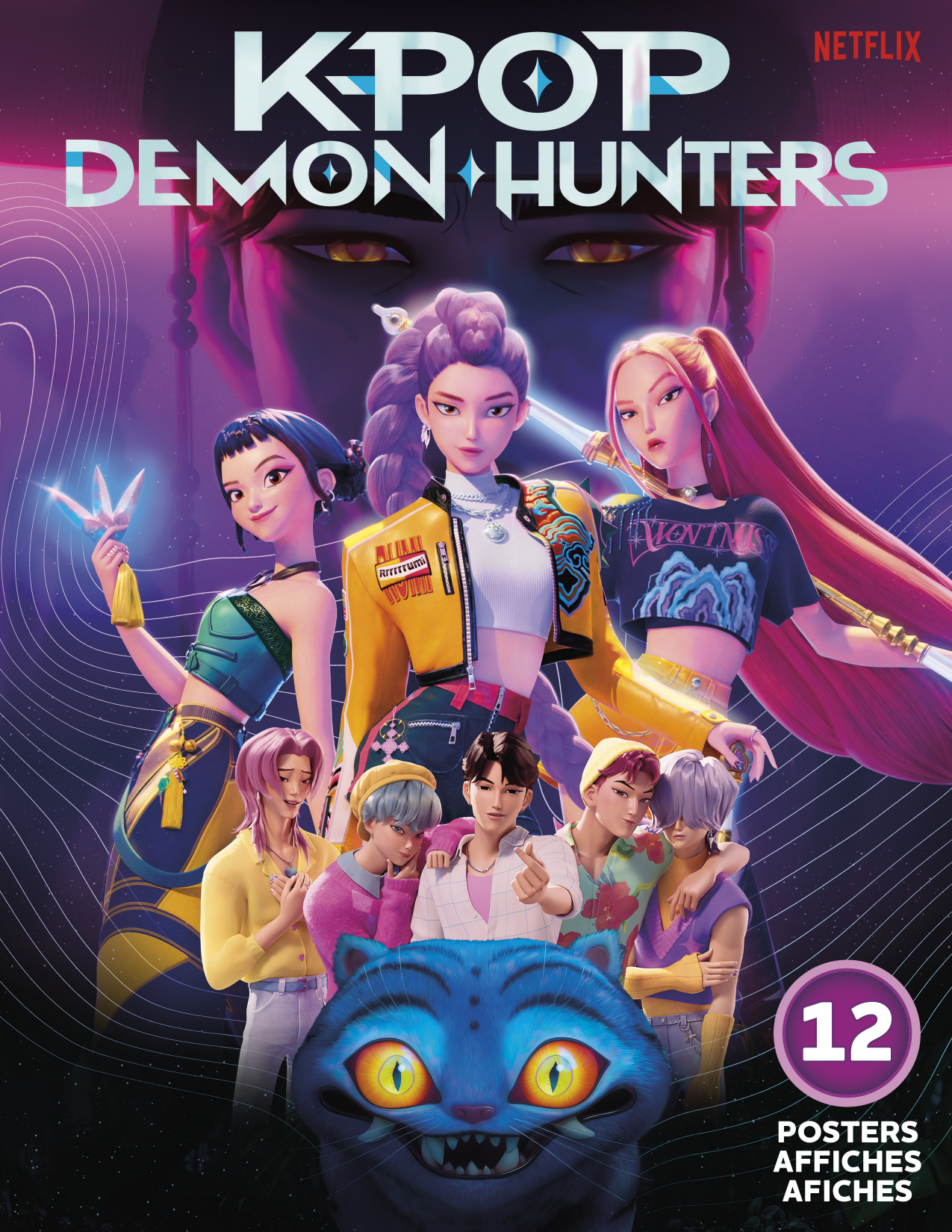 NETFLIX KPOP DEMON HUNTERS (2025) POSTER BOOK