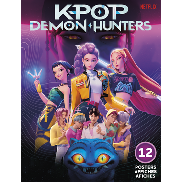 NETFLIX KPOP DEMON HUNTERS (2025) POSTER BOOK