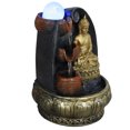 thumbnail image 1 of Strong And Durable Desktop Fountain, Tabletop Fountain, Lightweight And Unique Buddha Decoration Landscape Decoration For Home Desktop 1141 US Plug 110V, 1 of 8