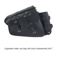 thumbnail image 2 of fastboy Universal Motorcycle Phones Wallets Money Saddle Storage Bag Adjustable Side Pack Motorbike Organizer Tool Bags Set 1 Left 1pc, 2 of 6