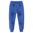 thumbnail image 3 of Pantalons de Jogging en Coton pour Garçons, Pantalons de Course avec Poches et Cordon de Serrage Bleu, 3 of 6