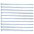 thumbnail image 4 of 10 Pcs Lengthened Half Thread Screws Hex Half Tooth Screw Carbon Steel Half Threaded For Gasoline Generator Gasoline Pump, 4 of 8