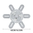 thumbnail image 3 of Binwennn Stand up Fans with Metal Corner Fans for Wall Twin Window Fan Functional Fan Light Ceiling Fan Energy Efficient And Quiet A New Choice For Comfortable Living, 3 of 6