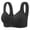 Black, variant on Womens Casual Bra Underwear - Adjustable Straps, Breathable Nylon, No Steel Ring - BC Cup, 36-44 Sizes