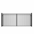 thumbnail image 1 of ALEKO Madrid Style Steel 14 x 6 ft Dual Black Driveway Gate, 1 of 13