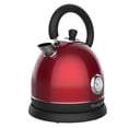 thumbnail image 3 of Bouilloire Électrique 1.8L Frigidaire Rétro en Acier Inoxydable, 3 of 3