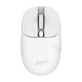 thumbnail image 1 of Tignapoo Bajeal M100 Souris Sans Fil avec 3 Réglages de DPI Réglables, 2,4 GHz Prêt à l'Emploi, Fonctionnalité de Mise en Veille Automatique, Conception Légère, Couleur Blanche (Piles Non Incluses), 1 of 3