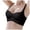 Black, variant on FhsagQ Bra Women Bras Plus Size Women's Wireless Bra with Seamless Smooth Comfort Wirefree T Shirt Bra Women's Bras Sleep Plus Size Women's Bras Corset Gold M