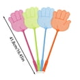thumbnail image 3 of Hearth & Gear Shaped Fly Swatter Fly Swatter Control Home Kitchen Accessory Random Color Combination Set Hollow Ground Screwdriver Set A2428 Screen Replacement Computer Cleaning & Bruin Handyman, 3 of 7