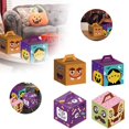 thumbnail image 1 of Oleegame 1PC Produce Storage 4 Halloween Birthday Gift Box Halloween Trick Or Boxes Pumpkin Box Halloween Birthday Paper Box Halloween Cardboard Box Green, 1 of 9