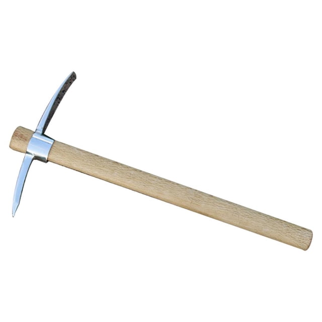 SharkTRUE Pioche à Double Tête, 2 en 1 Pioche de Jardinage à Double Tête, Pioche Robuste Pioche Pioche pour Creuser, Épluche Multifonction