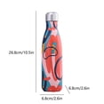 thumbnail image 3 of TopLLC Kitchen Accessories,Home And Kitchen,Kitchen Tools,Kitchen Sets Double Layer Stainless Steel Outdoor Sports Water Bottle Lacquer Colour Printed Red Wine Bottle Insulated Mugs water bottles, 3 of 6