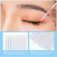 thumbnail image 2 of MasteelfCA 100pcs Disposable Eyeliner Brush Applicator Cosmetic Eye Wands Makeup Tool, 2 of 8