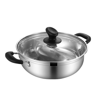 1 Pce Pot de Cuisson Pratique pour Induction et Gaz Pot Chaud Ménager Ustensiles de Cuisine