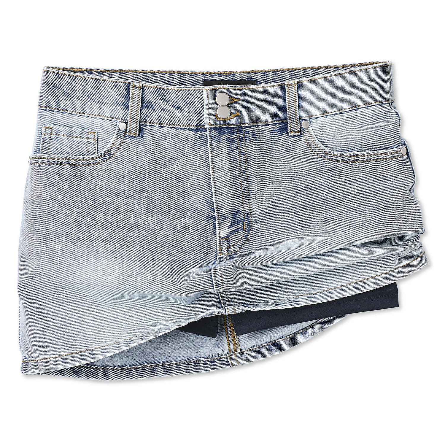 Mini jupe-short en denim My Sister’s Closet pour filles