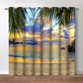 thumbnail image 1 of Music Curtains Grommet Light Filtering Window Drapes with Black White Musical Notes Music Sheet Print Pattern Decorative Privacy Curtains for Bedroom Living Room 2 Panels 52 x 84 Inch, 1 of 5