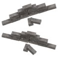 thumbnail image 3 of WRITWAA DIY Miniature Brick Models for Decor in Dark Grey Clay Perfect for Sand Table and Layout Scenes 50Pcs, 3 of 8