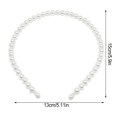 thumbnail image 3 of Exquise Perle Bandeau Réglable Résistant à l'Usure Universel Chic Accessoires de Coiffure Valentines Cadeaux de Jour Diadème pour les Femmes 8mm, 3 of 6