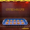 thumbnail image 3 of Caliente Nonstick Bakeware Set of 8 | Premium Baking Sheets, Loaf & Bread Baking Pans, Pizza, Roasting & Cake Pans | Durable Carbon Steel Baking Set, 3 of 7