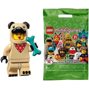 Lego 71029 Minifigures collectables Series 21 - Costume de pug Guy
