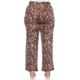 thumbnail image 4 of White Mark Pantalon Palazzo Imprimé pour Femmes, 4 of 5