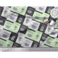 thumbnail image 3 of Soimoi Purple Poly Georgette Fabric Caramel & Americano Coffee Beverages Print Sewing Fabric Yard 52 Inch Wide, 3 of 3