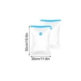 thumbnail image 3 of yilyih Sacs d'Espace Sacs de Rangement sous Vide,1 Pce Sac de Rangement sous Vide Gain de Place Compressé Voyage Réutilisable Grand-Économiseur,Sacs de Rangement sous Vide avec Pompe, 3 of 9