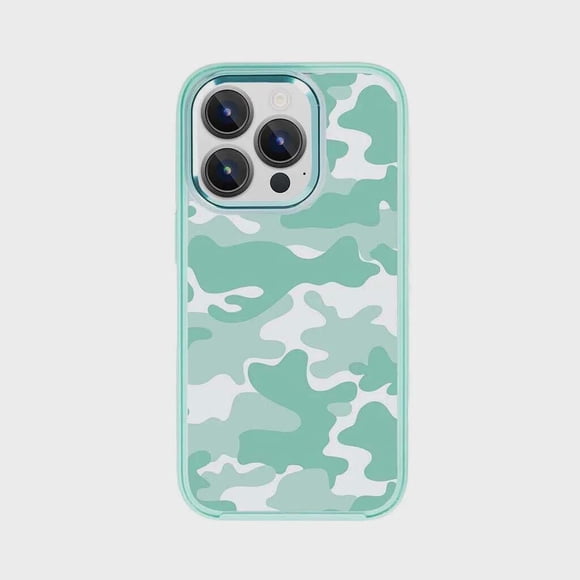 Caseco iPhone 15 Pro Max Case With Mag-Safe - Teal Camo