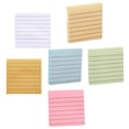 thumbnail image 1 of Jierger 3x3 Inch Lined Sticky Notes, 100 Sheets Self-Stick Notepads for School, Office, Home Desk, Graduation Party Planning, Notebook Marking, Easy to Post Accessories, 1 of 9