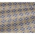 thumbnail image 5 of oneOone Viscose Jersey Fabric Check & Triangle Ikat Decor Fabric Printed BTY 60 Inch Wide, 5 of 5