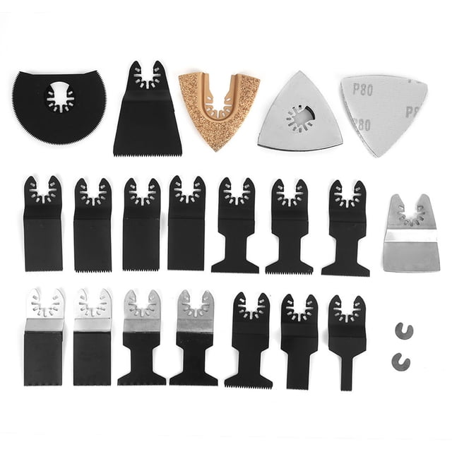 Oscillating Saw Blades, Oscillating Multi Tool Blades Saw Accessories Oscillating Multitool, 26Pcs For Wood Metal Plastics