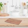 thumbnail image 3 of IH Casa Decor Acacia Wood Live Edge Serving Board Avec Poignée Rond, 3 of 3