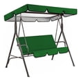 thumbnail image 2 of Lefu Garden Swing Canopy Seats Replacement Set 3 Seats Covers + Swing Canopy Cover, 2 of 8