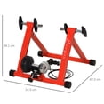 thumbnail image 4 of Soozier 5 Level Resistance Indoor Magnetic Bike Bicycle Trainer Stand Red, 4 of 9