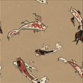 thumbnail image 1 of Ahgly Company Tapis d'Intérieur Lavable à la Machine, Carré, Transitionnel, Brun Sable Brun, Tapis de Zone, 4 Pieds Carré, 1 of 7