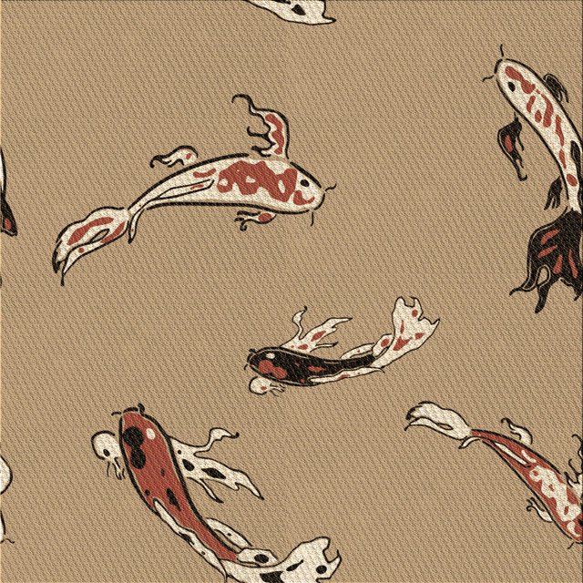 Ahgly Company Tapis d'Intérieur Lavable à la Machine, Carré, Transitionnel, Brun Sable Brun, Tapis de Zone, 4 Pieds Carré
