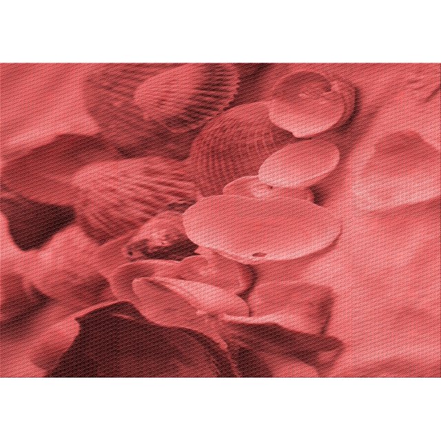Ahgly Company Tapis d'Intérieur Rectangulaires Transitionnels Rouges Lavables à la Machine, 8 Pieds x 10 Pieds