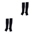 thumbnail image 1 of Maytalsory Chaussettes de Compression Respirantes à Fermeture Éclair Performance avec Confort Maximal Noir P/M 2Ensemble, 1 of 6
