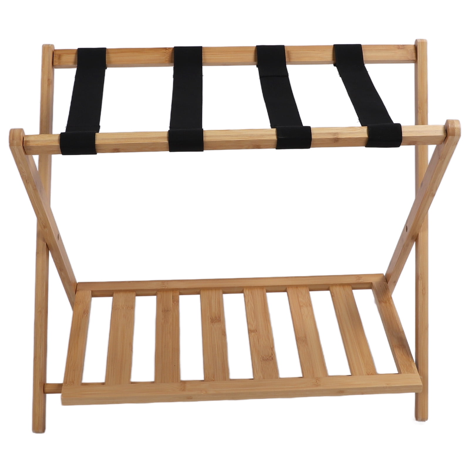Support à Bagages Pliant, Support à Bagages Pliant Élargi en Sangle Dense pour la Maison