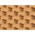 thumbnail image 1 of Ahgly Company Machine Washable Indoor Rectangle Transitional Orange Area Rugs, 6' x 9', 1 of 7