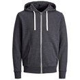 thumbnail image 1 of QIPOPIQ Chandail à Capuchon en Molleton à Fermeture Éclair Intégrale pour Hommes Liquidation, 1 of 4