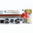 thumbnail image 2 of 4Pcs PCI-E Express 1X to 16X Riser 010X Card Adapter PCIE 1 to 4 Slot PCIe Port Multiplier Card for BTC Bitcoin ETH, 2 of 6